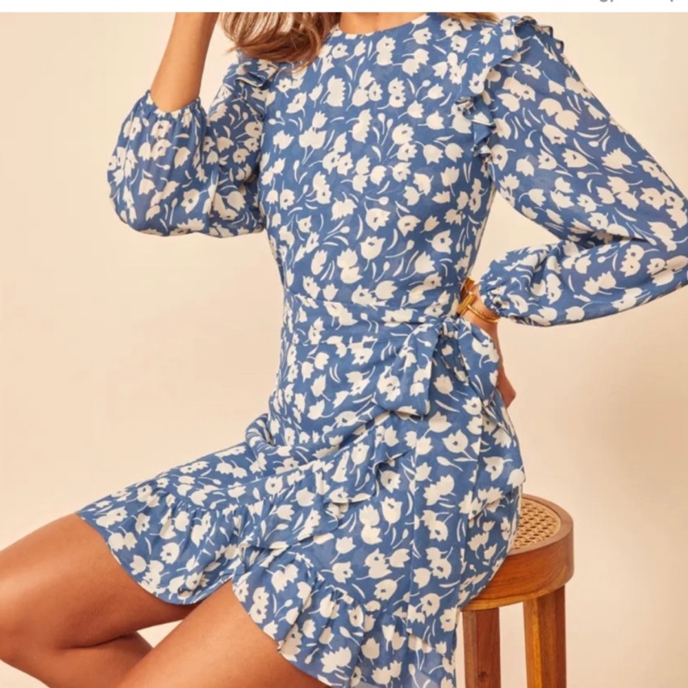 Reformation The Quest Dress in Tuli